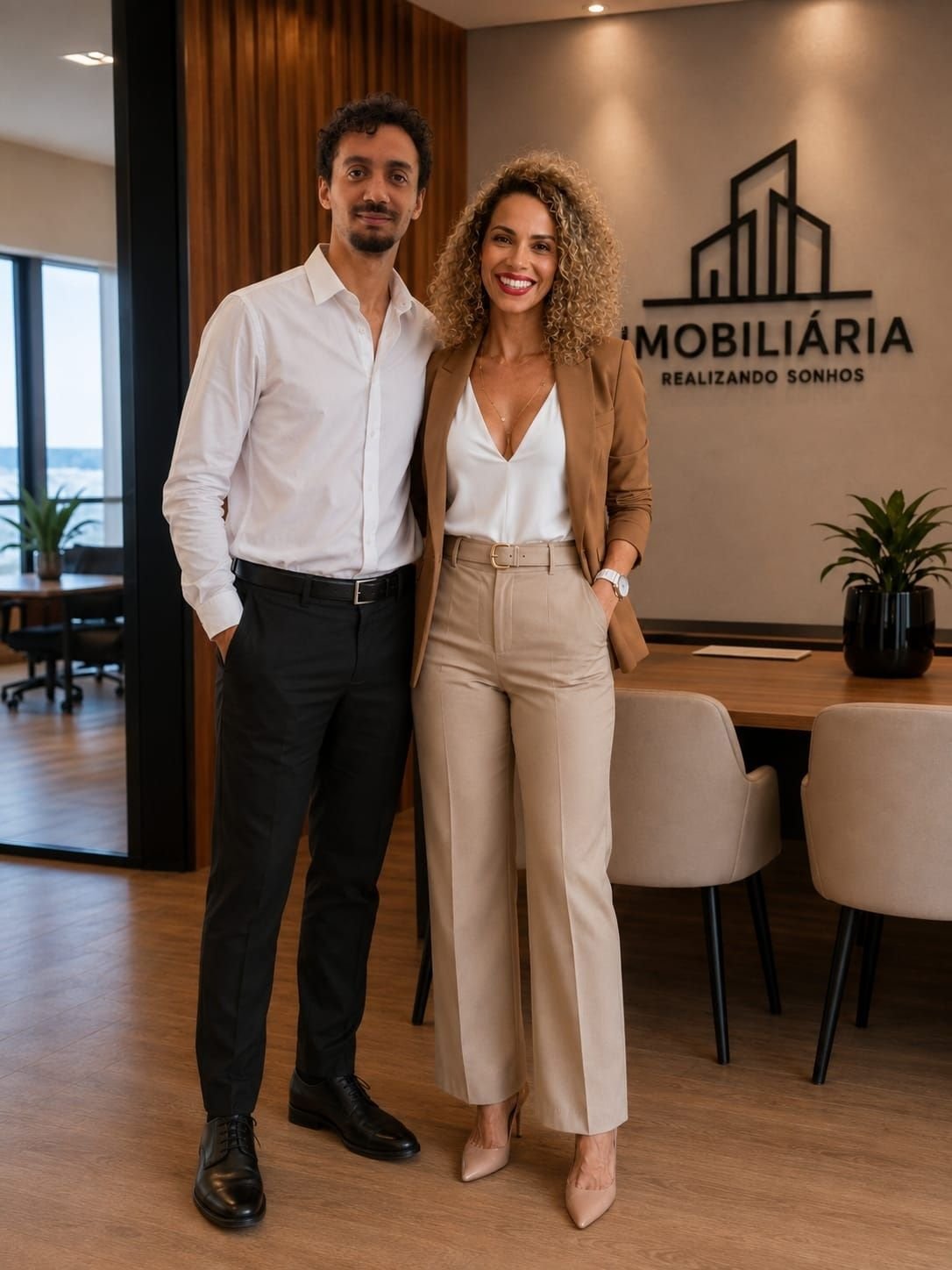 Equipe da imobiliária